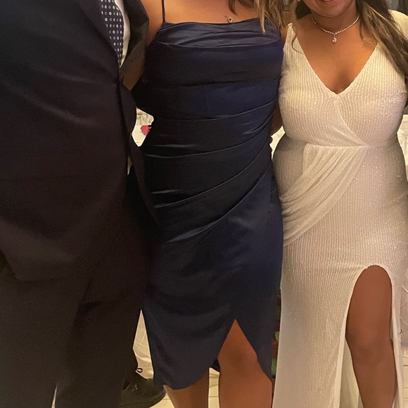 Windsor Midnight Blue Midi Dress - Picture 5 of 6